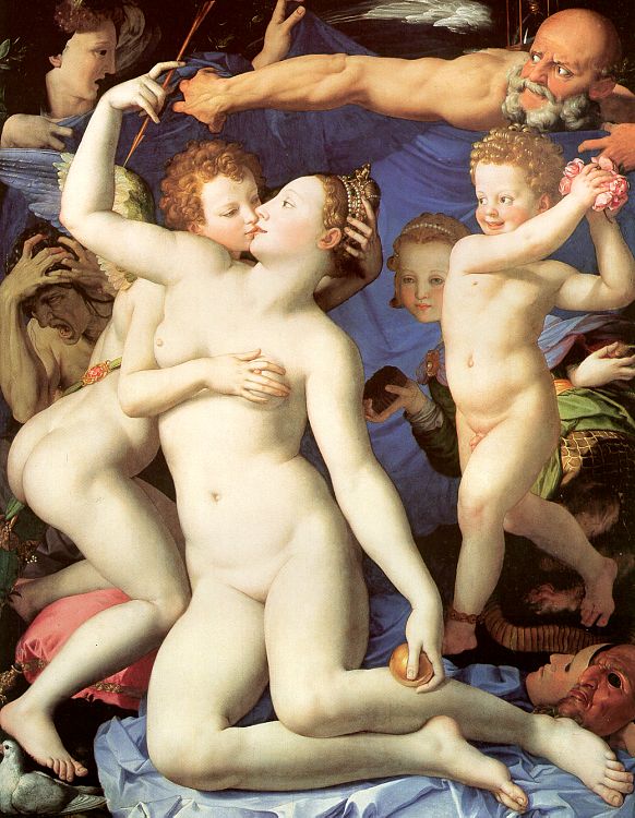 Agnolo Bronzino An Allegory of Venus and Cupid